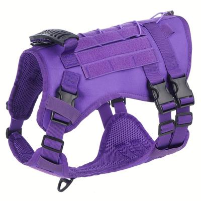 TEMU Adjustable Dog Harness For - Polyester, Fit Vest For All Breeds, Harness For Small Dogs Image