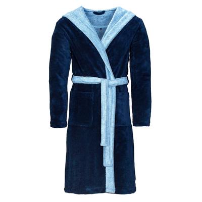 Vossen Bademantel Damen blau, S Image