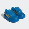 Klettschuh ADIDAS SPORTSWEAR "ADIDAS X DISNEY BREAKNET 2.0 KIDS", Gr. 22, bright blau, gold metallic, bold gold, Synthetik, sportlich, Schuhe, für Kinder