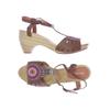 Desigual Damen Sandale, Gr. 40, braun, Leder