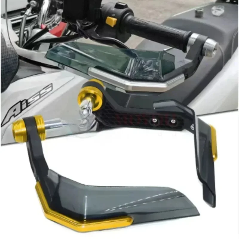 Winddichter, universeller 7/8-Zoll-Lenkerschutz für Motorrad, Roller, Mountainbike, E-Bike, Bremshebelschutz mit Aluminium-Versteifung Image