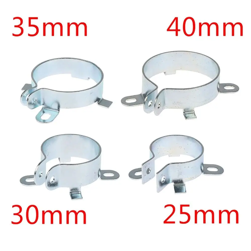 1 Stück Befestigungs klemm ring Kondensator clip Eisen bügel halter 2 Fuß Montage klemme verzinnt 25mm 30mm 35mm 40mm Befestigungs halterung Image