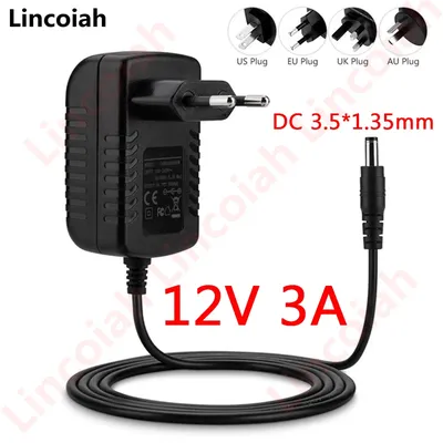 12V 3A 36W 3,5x1,35mm AC/DC Adapter Netzteil Ladegerät für laptop Irbis NB125 NB133 NB131 NB132 Image
