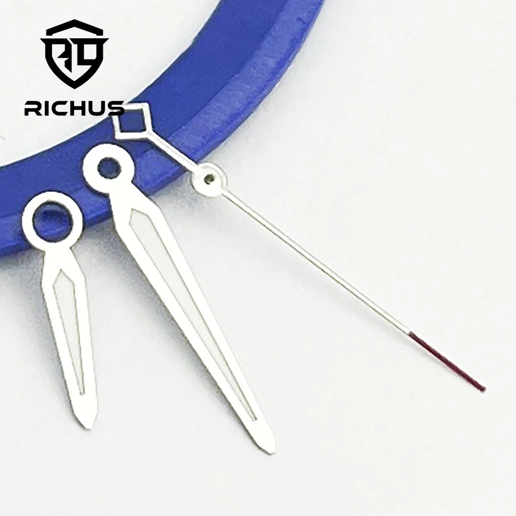 RICHUS NH35 Uhrzeiger grün leuchtend passend für NH34 NH35 NH36 Uhrwerk Uhrenzubehör Image