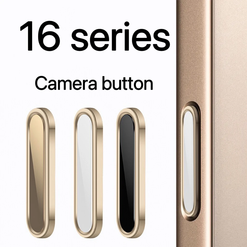 Für iPhone 16 Pro Max Plus Kamera Shortcut Key Protection Legierung Schutzaufkleber, Schutzfolie, berührungsempfindlich Image