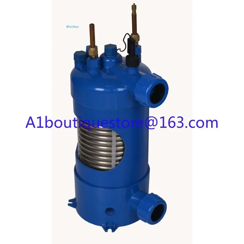 Wärmetauscher 1/2/3 p Titanrohr für Poolwärmepumpe Image