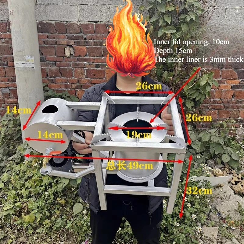 Abfallöl-Heizofen, Brenner, industrieller Heizofen für den Bauernhof Image