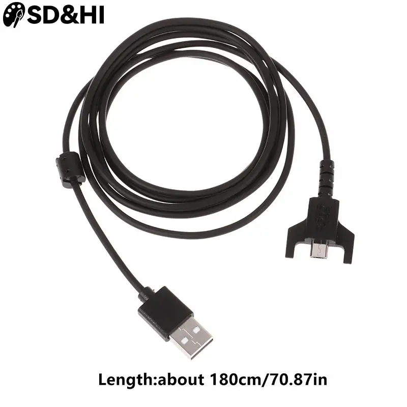 1,8 m USB-Aufladung Maus kabel Web draht Ersatz für Logitech G502 G900 G903 G703 G Pro Wireless Gaming Maus langlebig Image