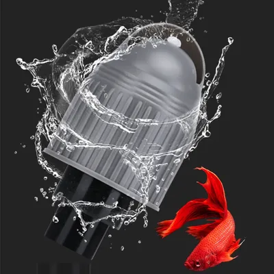 Aquarium Tank Spirale Welle Maker Belüfter Wasser Pumpe Outlet Automatische 360 ° Rotierenden Düse Image