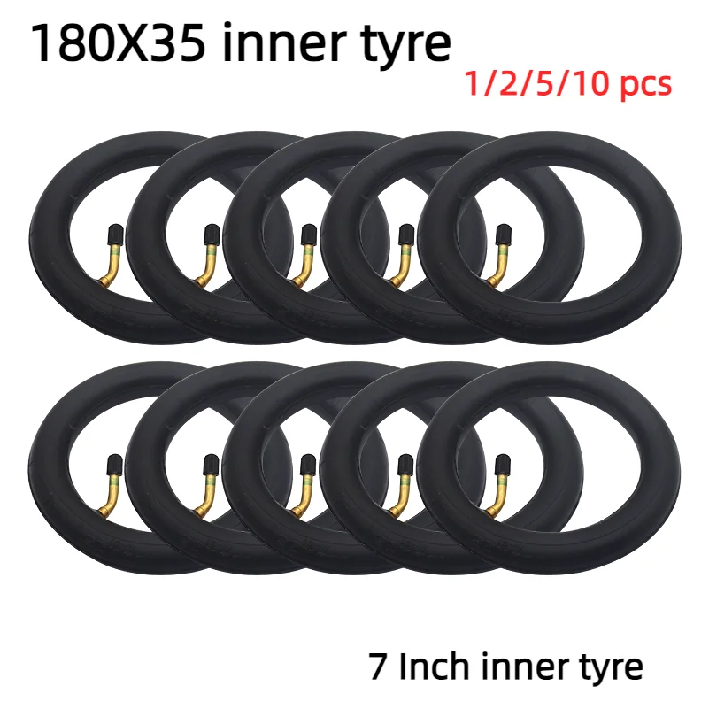 7-Zoll-Innenreifen 180 x 35 Innenrohr für Kinderwagen Kinderauto Vorder- und Hinterradzubehör Image