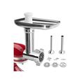 SNQ - Accessori per tritacarne KitchenAid, tritacarne KitchenAid per planetaria, con 3 piastre di