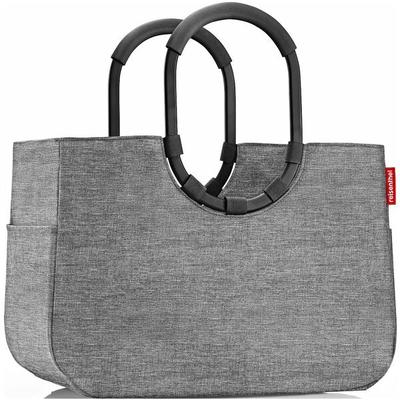 Reisenthel Einkaufskorb Shopper loopshopper L twist silver silber, 46x34.5x25 cm Image