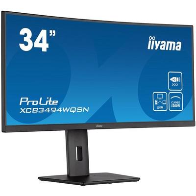 Iiyama Curved Monitor »PROLITE XCB3494WQSN-B5« 86,0 cm / 33,9 '' schwarz