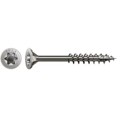 SPAX Universalschrauben T20 Senkkopf Edelstahl A2 4 x 35 mm 200 Stück silber Image