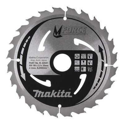 makita Kreissägeblatt »B-32041 M-FORCE« 190,0 mm 24 Zähne braun Image