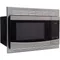Stainless Steel Microwave Oven with Turntable - 1.0 Cu. Ft. Capacity | Includes Trim Kit for Easy