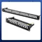 Ethernet 10" 12/24 Port Network RJ45 Patch Panel Rack Blank Mount Keystone Jack Cat5e Cat6 Cat6A