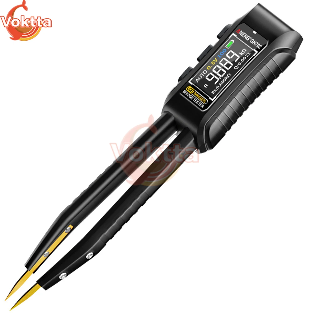 Multimetro digitale a ponte LCR Tester SMD intelligente Misuratore di capacità di resistenza ad alta precisione Strumenti per tester di induttanza diodi