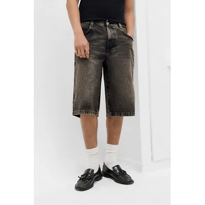 BDG Neo Skate Dark Tint Denim Shorts - Black 34 at Urban Outfitters