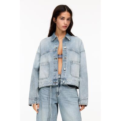 Boxy Fit Denim Shirt
