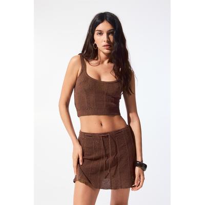 Crochet Mini Skirt