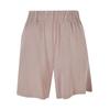 Stoffhose URBAN CLASSICS "Urban Classics Damen Ladies Modal Shorts", Damen, Gr. 5XL, US-Größen, rosa (duskrose), 77% Modal, 23% Polyester, unifarben, loose fit, Hosen