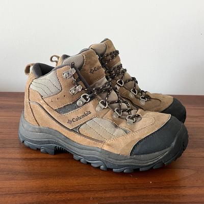 Columbia Shoes | Columbia Men's Hi-Tec Midland Mid Hiking Boots Size 8.5 Q200222 Brown Lace Up | Color: Black/Brown | Size: 8.5