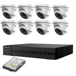 Hikvision - kit de vidéosurveillance ip poe 8 caméras hd 2TB
