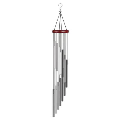 TEMU Outdoor Rainbow Wind Chimes, Metal Pipes Tone Wind Chimes For Outdoor Use, Suitable For Balcony And Home Decoration Image