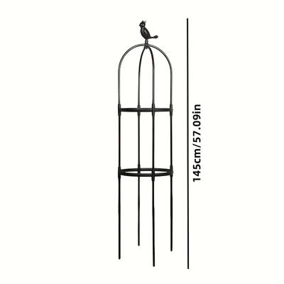 TEMU Decorative Climbing Plant Stand - Adjustable Height Inches, Suitable For Indoor And Outdoor Use, Durable For Roses Image