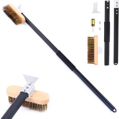Ahlsen - Pizzaofenbürste, Reinigungsbürste für Pizzaöfen aus Messing, Grillbürste aus Messing, Image