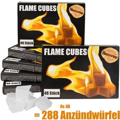 Grill Kamin Kohle Ofen Anzünder Anzündwürfel Kaminanzünder Kohleanzünder Würfel bbq Grillanzünder Image