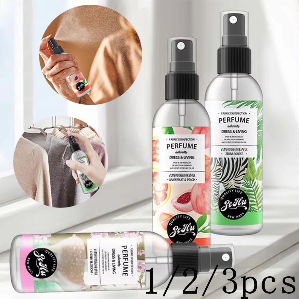 1-3Pcs Kleidung Spray Tragbare Desodorierende Erfrischer Haushalt Schuhe Tuch Reinigung Lufterfrischer Und Schrank Milbe Entferner werkzeug Image