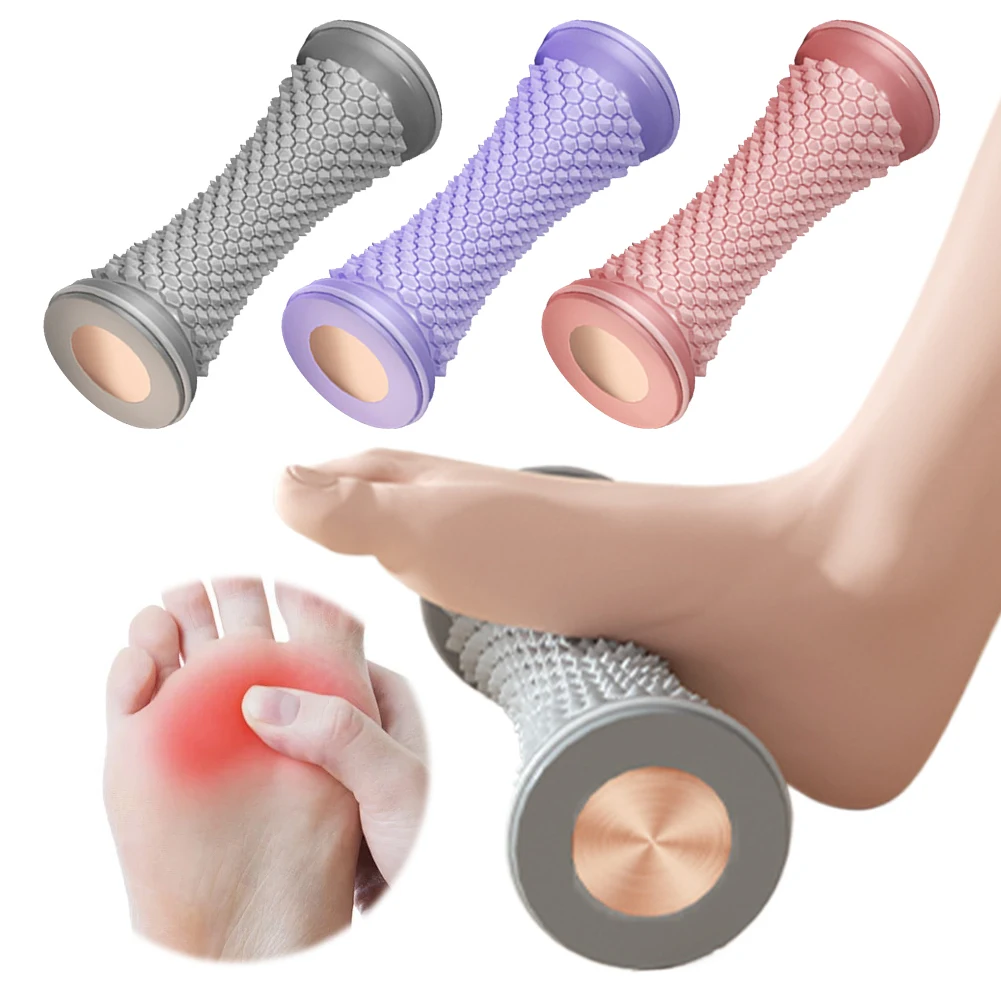 Fuß massage rolle Ergonomisches Bein muskel massage gerät Tragbares Fuß rollen reflex zonen massage gerät für Fersen bogen arthritis Image