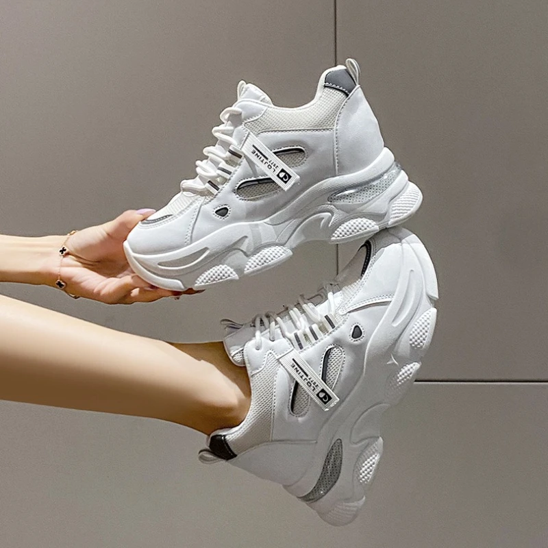 2025 Retro Women Shoes Summer High Quality Platform Shoes Casual Sneakers Versatile Designer Shoes Fashion Women Sneakers