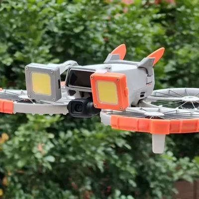 Für DJI Flip Nacht Navigation Licht Multi-funktion DIY LED-Blitz Licht Signal Lampe Drone Kamera Zubehör