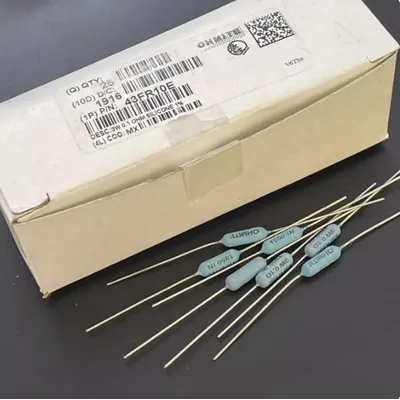 4 teile/los Ohmite 43 fr10e 0,1 r 3w 1% 4,2x13 hochpräziser Fieber-Audio-Nicht induktion widerstand Image
