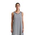 Jerseykleid MARC O'POLO "mit Ringel-Dessin", Damen, Gr. XXS, Normalgrößen, bunt (multi), Obermaterial: 48% Modal, 47% Baumwolle, 5% Elasthan; Futter: 100% Nicht verfügbar, gestreift, loose fit ca. Mitte Knie, Rundhals, ohne Ärmel, Kleider