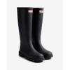 Gummistiefel HUNTER "DOWNPOUR TALL BOOT", Gr. 39, schwarz, Synthetik, sportlich, Schuhe