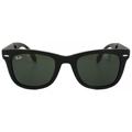 Ray-Ban Sonnenbrille Folding Wayfarer 4105 Matt Schwarz Grün 601S
