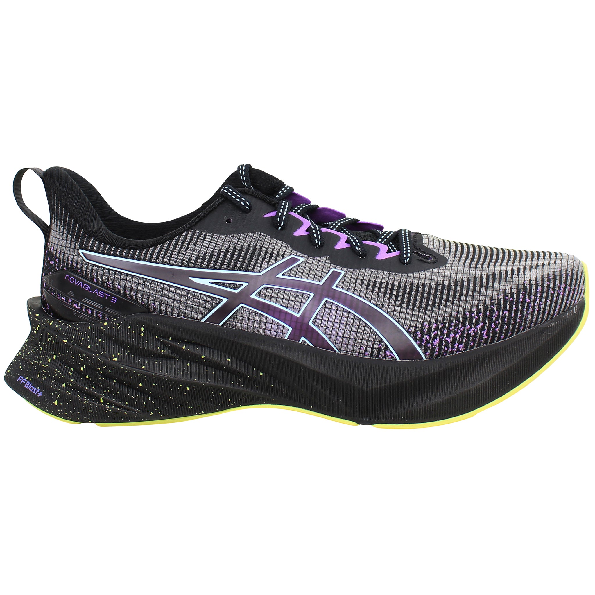 Asics Novablast 3 LE Damen Schwarze Laufschuhe