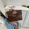 Pochette simple à la mode, sacs à main à motif crocodile pour femmes, fourre-tout, sacs de dîner,