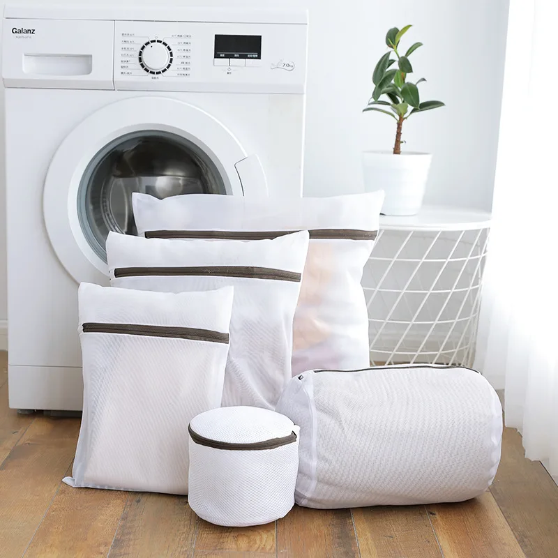 2346 Mesh Laundry bag washing bag fine mesh combination set household washing clothes underwear bra washing machine net bag