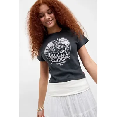 Levi's Eagle Sporty T-Shirt - Black M at Urban Outfitters