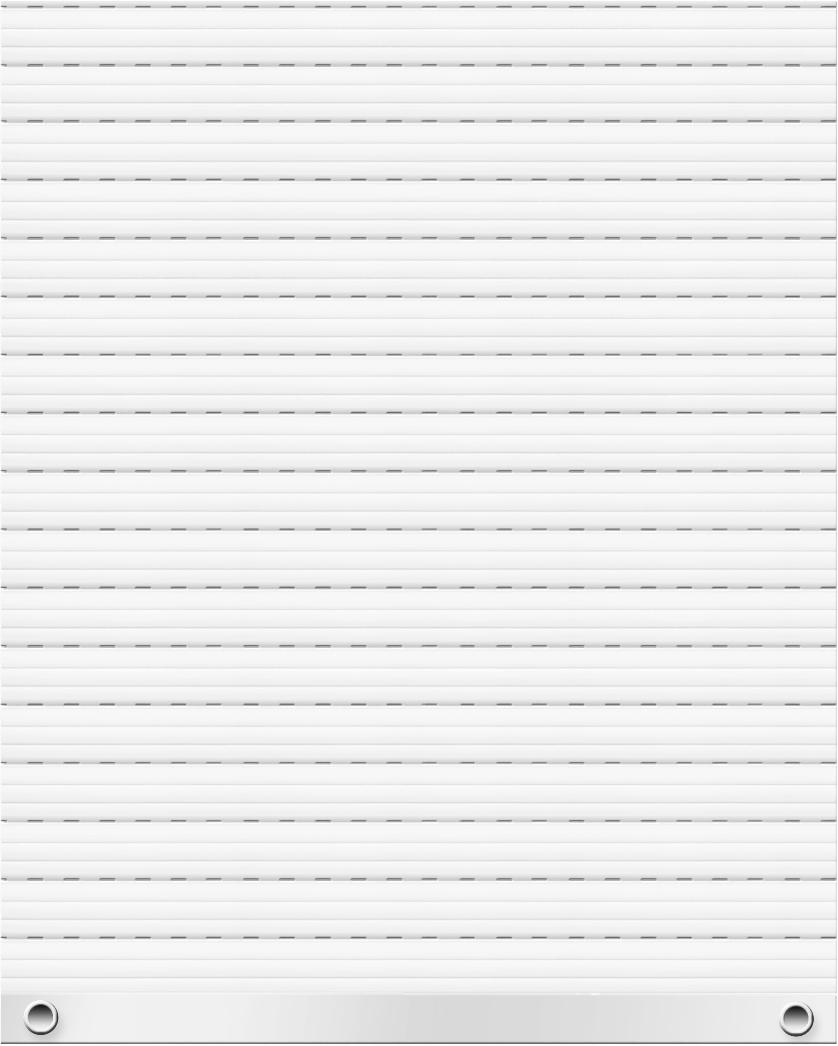 Rollladenpanzer SCHELLENBERG "Set für Fenster, Maxi System für 60 mm Stahlrohrwelle", weiß, B:100cm H:120cm, Rollläden, PVC Jalousie inkl. Zubehör