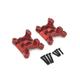 PLOQAZEH RC Car Repair Kit For SCY 16101 16102 16103 16104 16106 16201 For For JJRC Q117 1/16 RC Car Spare Parts Metal Upgraded Rear And Rear Shock Absorbers(Red)