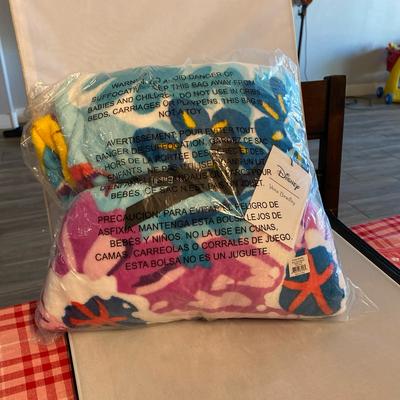 Disney Bedding | Disney Vera Bradley Little Mermaid Blanket | Color: Blue/Pink | Size: Os