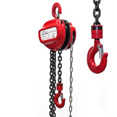 TEMU Wiltec Chain Hoist With 1000kg Load Capacity, Chain Length And 2.5m Lifting Height, For Simple Load Lifting, Pulley For Forestry And Workshop