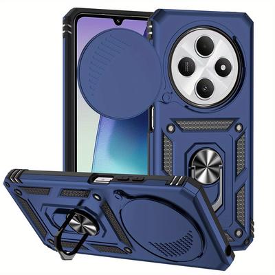 TEMU For Redmi 14c Case With Sliding Camera Cover & Kickstand, Heavy Duty Protection Image