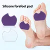2 stücke/4 stücke Silikon Gel Vorfuß Pads Frauen Schuh Pads schmerzlinderung Fußpflege Produkte High Heel schuh Vorfuß Nicht-slip Kissen